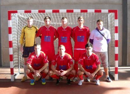 Futsal team in Valensia, Spain, 2012.